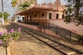 CornÃ©lio Ramos Museum, former railway station in the city of CatalÃ£o in GoiÃ¡s.