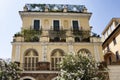 View of one of the traditional Italian houses Royalty Free Stock Photo