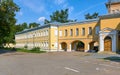 View of one of the wings of the All-Russian Museum of Decorative, Applied and Folk Art, former home of Count Ostermann