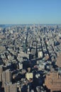 View from One World Trade Center in New York City Royalty Free Stock Photo