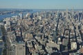 View from One World Trade Center in New York City Royalty Free Stock Photo