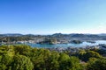 View of Onomichi City from Senkoji Park Observation Platform Royalty Free Stock Photo