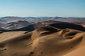View onto Desert Landscape with Smooth Dunes, Big Daddy, Namibia