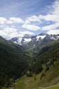 View onto the Oetztal Alps Royalty Free Stock Photo