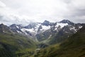 View onto the Oetztal Alps Royalty Free Stock Photo