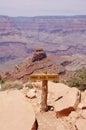 View from Ooh Aah Point in Grand Canyon Royalty Free Stock Photo