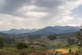 View of Ooty with mountain backdrop, Ootacamund, in Nilgiris, Tamil Nadu, India Royalty Free Stock Photo