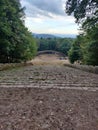 View of an open-air theatre of Thingstatte Heidelberg