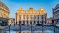 View of the Opera Garnier in Paris, France