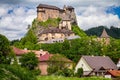 View of Orava Castle Royalty Free Stock Photo