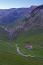 View from Ordino pass subsistance rural life