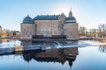 View of the Orebro castle, Sweden Royalty Free Stock Photo