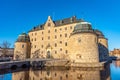 View of the Orebro castle, Sweden Royalty Free Stock Photo