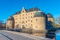 View of the Orebro castle, Sweden Royalty Free Stock Photo