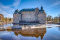 View of the Orebro castle, Sweden Royalty Free Stock Photo