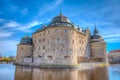View of the Orebro castle, Sweden Royalty Free Stock Photo