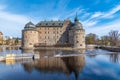 View of the Orebro castle, Sweden Royalty Free Stock Photo