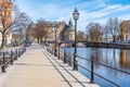 View of the Orebro castle, Sweden Royalty Free Stock Photo