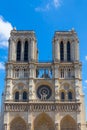 View of the original Notre-Dame de Paris church