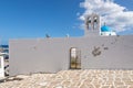 View of the Orthodox Greek Church. Naousa, Paros Island, Greece Royalty Free Stock Photo