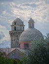 The Guinigi Tower in Ortonovo, La Spezia, Ligury, Italy Royalty Free Stock Photo