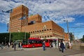 View on Oslo city hall in summer time, 28.june 2016 Royalty Free Stock Photo