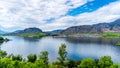 View of Osoyoos Lake in the Okanagen Valley of British Columbia, Canada Royalty Free Stock Photo