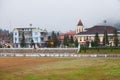 Vietnam. Clouse up view of Sapa town