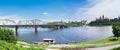 View of Ottawa from Gatineau Royalty Free Stock Photo