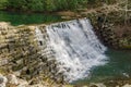 Otter Lake Stone Dam, Blue Ridge Parkway - 2 Royalty Free Stock Photo