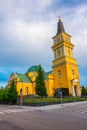 View of Oulu cathedral in Finland Royalty Free Stock Photo