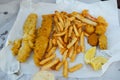 View of the Fish and Chips