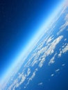 View of our wonderful blue Planet Earth Royalty Free Stock Photo