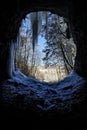 Iced Portal - Abandoned Kentucky Union Railway Tunnel - Kentucky