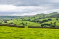 A view out across the Dales from Kirby Lonsdale, Cumbria, UK Royalty Free Stock Photo