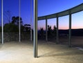 View out of Echo Point Information Centre