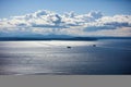 View out to Puget Sound from Space Needle