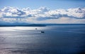 View out to Puget Sound from Space Needle