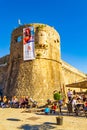 Old Town wall and square,Budva,Montenegro