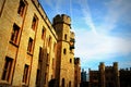 View outside the building that houses the Crown Jewels exhibit at historic Tower of London Royalty Free Stock Photo