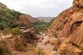 View from Ouzoud Waterfalls