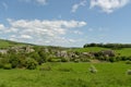 View over Abbotsbury village in Dorset