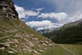 View over the Alps, Italy