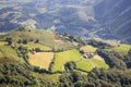 View over the Altantic Pyrenees mountain Royalty Free Stock Photo