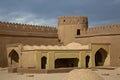 Medieval castle of Rayen in Kerman, Iran Royalty Free Stock Photo