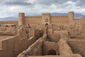 Medieval castle of Rayen in Kerman, Iran