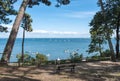 Arcachon Bay, France, view over the bay in summer Royalty Free Stock Photo