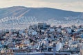 View Over Athens Skyline Agglomeration, Greece Royalty Free Stock Photo