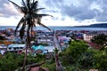 View over the bay of Baracoa / Cuba Royalty Free Stock Photo