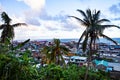 View over the bay of Baracoa / Cuba Royalty Free Stock Photo
